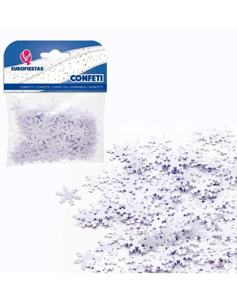 Confeti Brillante Copo Blanco