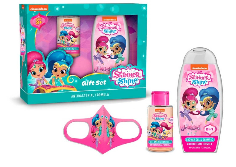 Set Shimmer&Shine con mascarilla+Geles