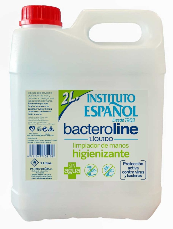 Bacteroline Higienizante 2L Inst.Español