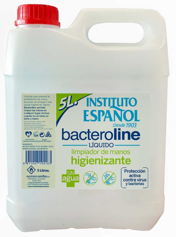 Bacteroline Higienizante 5L Inst.Español