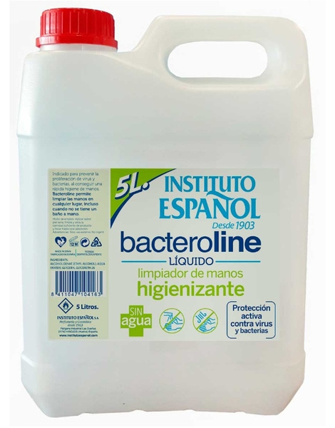 Bacteroline Higienizante 5L Inst.Español