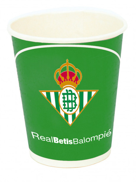 Vasos Real Betis Balompie 8 unidades