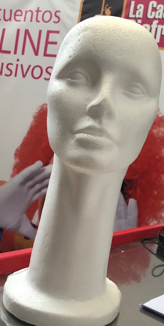 Cabeza Porex 39 cm altura