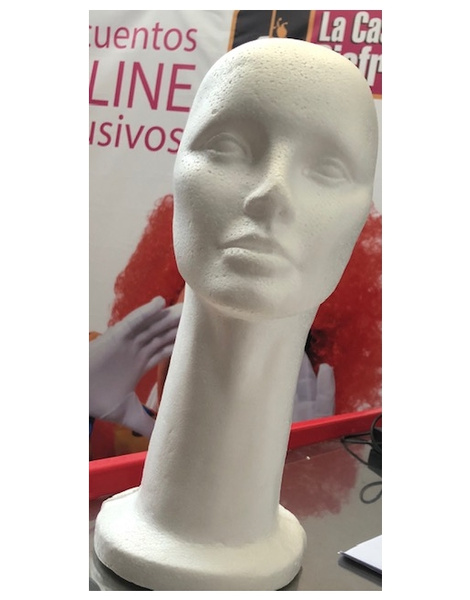 Cabeza Porex 39 cm altura