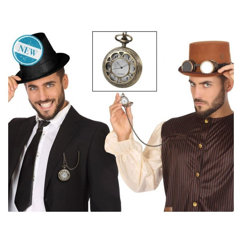 Reloj bolsillo steampunk