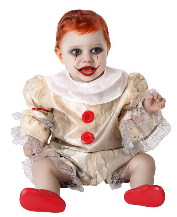 Disfraz Payaso asesino bebé