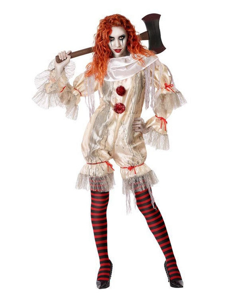 Disfraz Payasa Asesina - Disfraces Halloween Mujer - Online