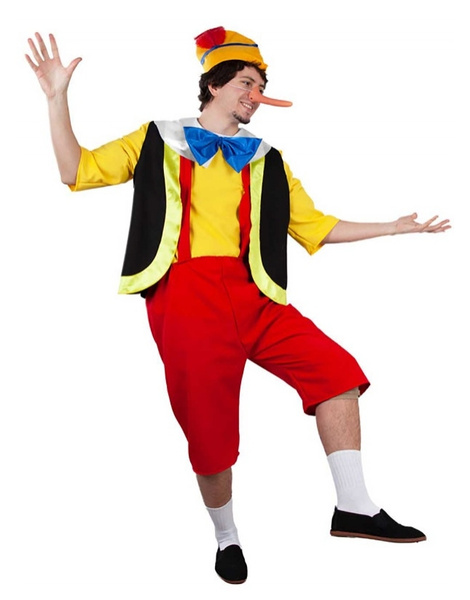 oficial XL Rubies Disfraz de Pinocho para adultos 