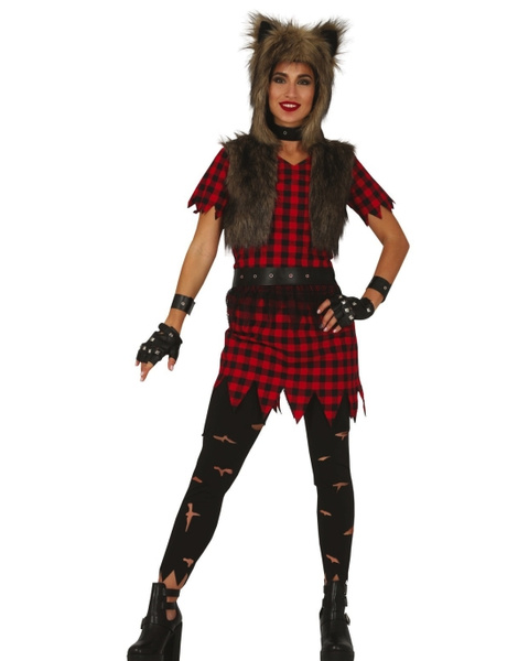 Disfraz Loba rebelde mujer