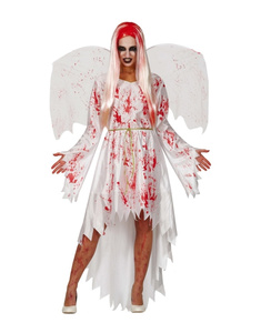 Lujo Ministerio Fiel Disfraz Angel sangrienta para mujer