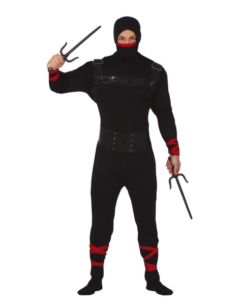 Disfraz de Ninja Negro para Hombre > Disfraces Superhéroes y