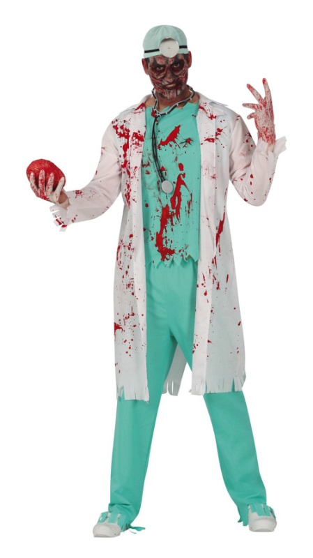 Disfraz Doctor Zombie para hombre