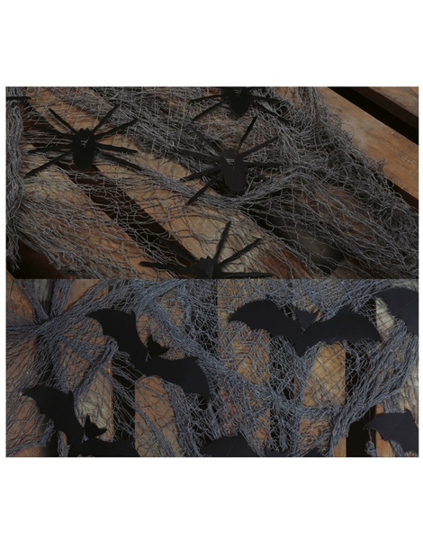 Telas surtidas murciélagos/arañas 75x30