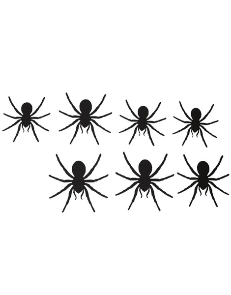 Decoración 12 arañas
