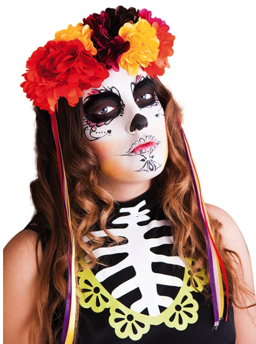 Diadema Lujo Katrina Rosas Colores