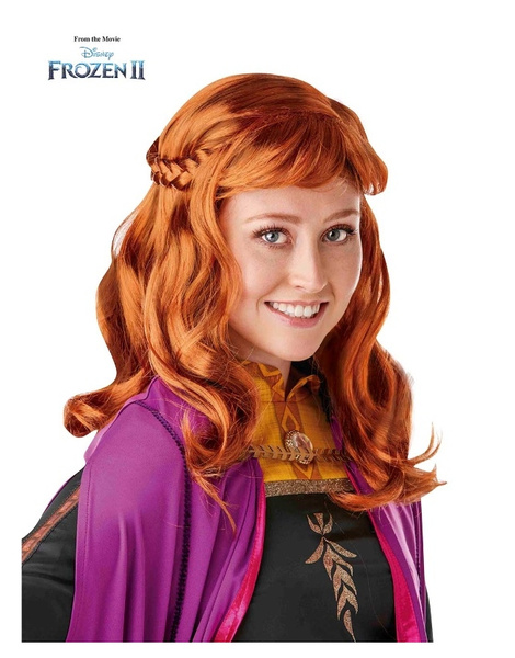 Peluca Anna Frozen 2 Adulta