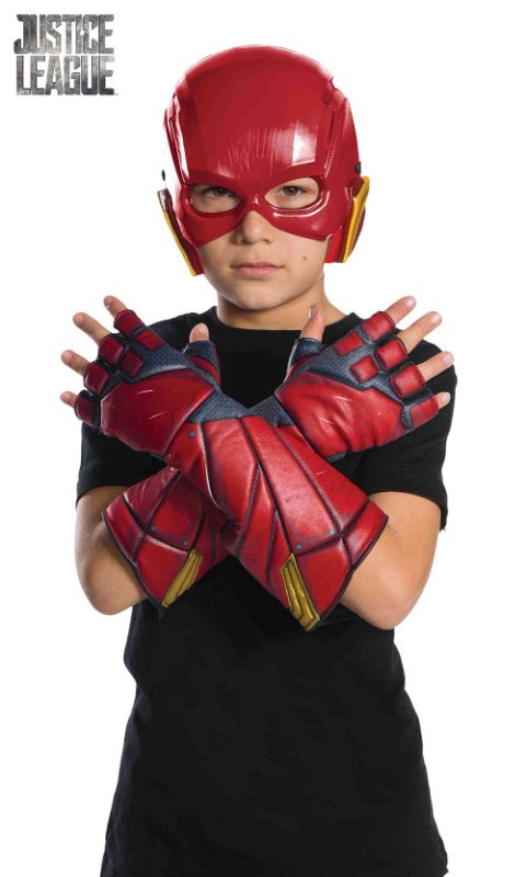 Guantes Flash JL movie infantil