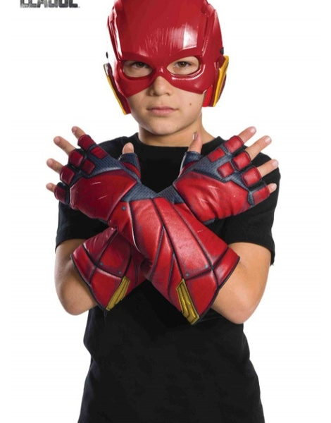 Guantes Flash JL movie infantil