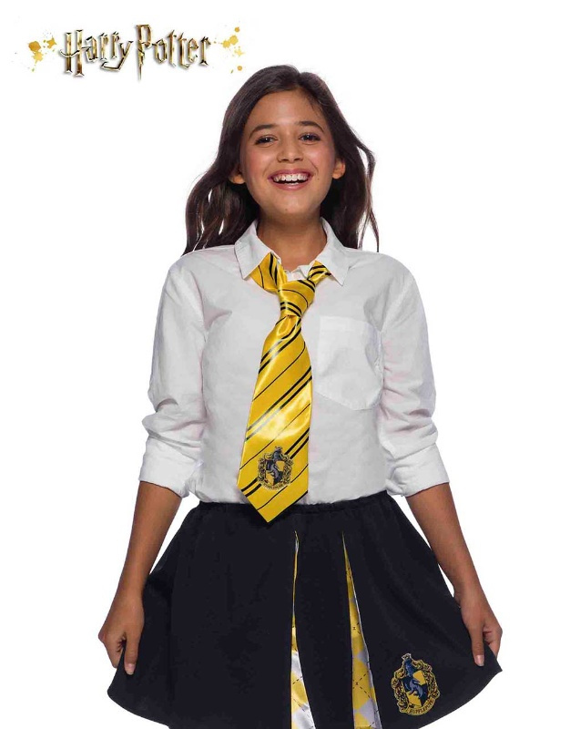 Corbata Hufflepuff deluxe