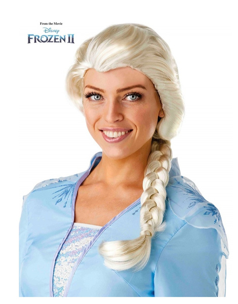 Peluca Elsa Frozen2 adulta