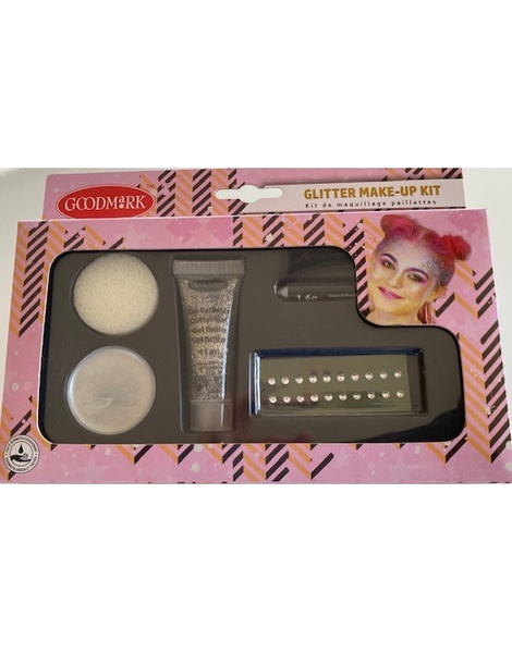 Set maquillaje Plateado completo