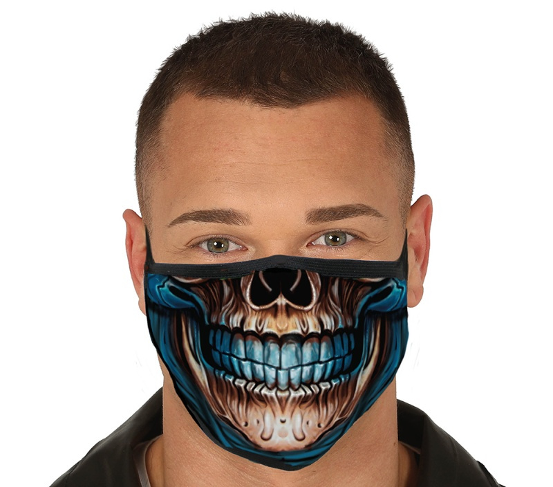 Mascarilla Terror 3 capas tela adulto