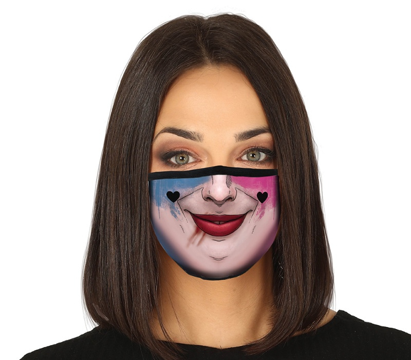 Mascarilla Boca payaso 3 capas adulto