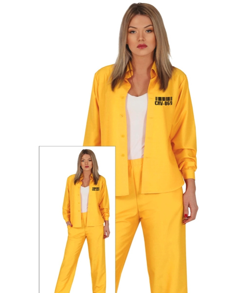 Disfraz Presa amarilla para mujer