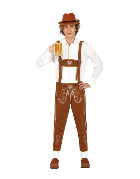 Disfraz Tirolés marrón para hombre