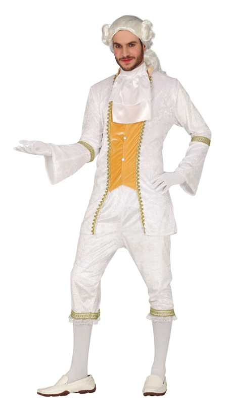 Disfraz Conde blanco para adulto