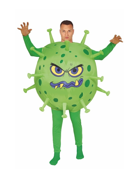 Disfraz Virus Hinchable para adulto