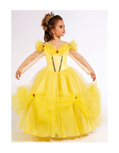 Disfraz De Princesa Bella Para Niña, Vestido Amarillo De Tutú De Princesa Bella Y Bestia, Hermoso Y Esponjoso, Ropa De Cosplay Para Fiesta De | :443 Disfraz De Princesa Bella Para Niña, Vestido Amarillo De Tutú De Princesa Bella Y Bestia, Hermoso Y Esponjoso, Ropa De Cosplay Para Fiesta De | :443