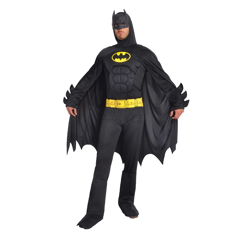 Disfraz Batman Musculoso Negro Adulto