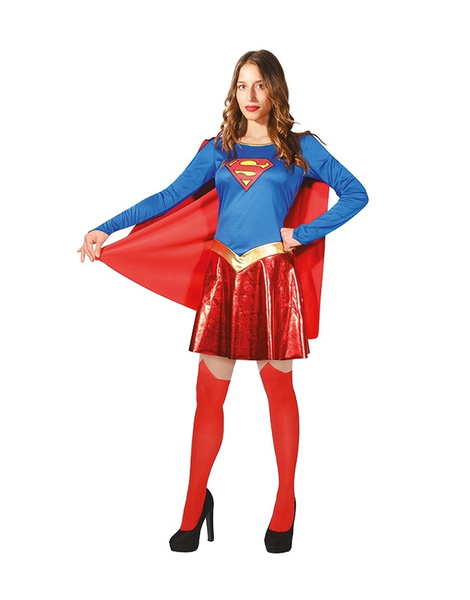 mero rock Primer ministro Disfraz Supergirl Adulta