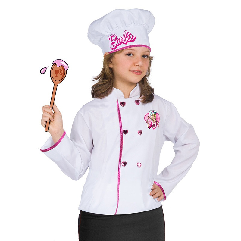 Disfraz Barbie Kit Chef Infantil