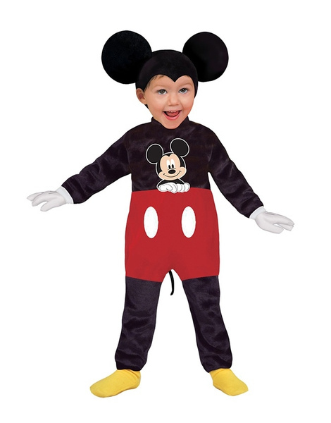 Disfraz de Disney Mickey Mouse para bebé, Rojo