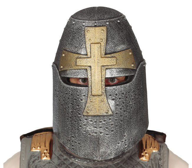 Casco Cruzado Medieval lujo