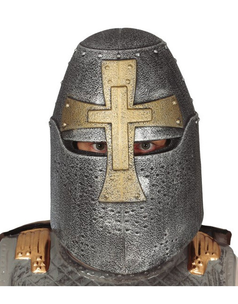 Casco Cruzado Medieval lujo