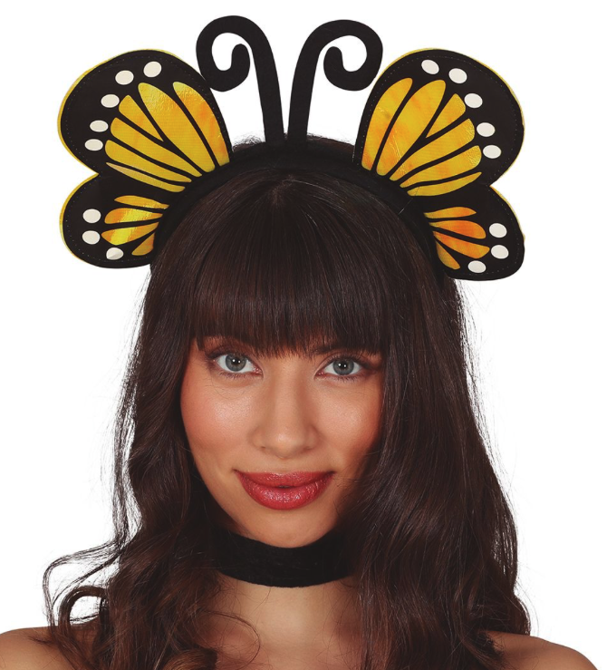 Diadema mariposa surtidas