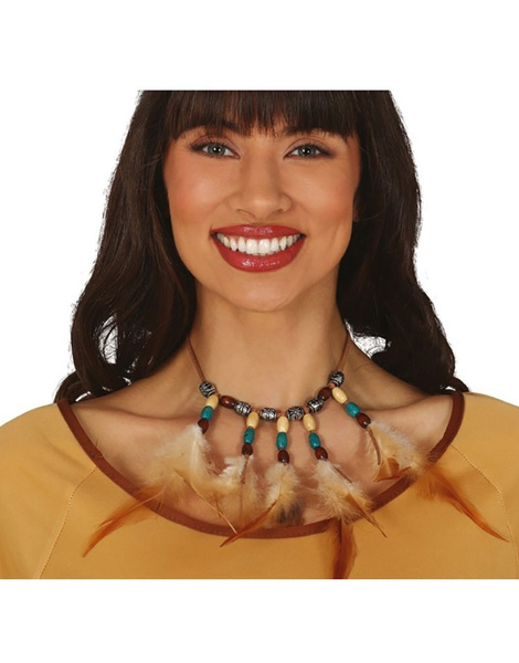 Collar Plumas Indio/a