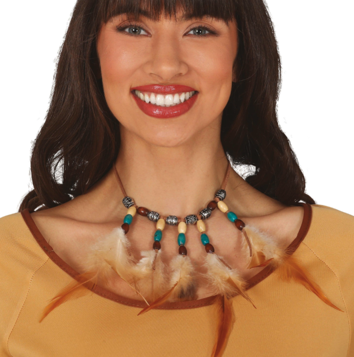 Collar Plumas Indio/a