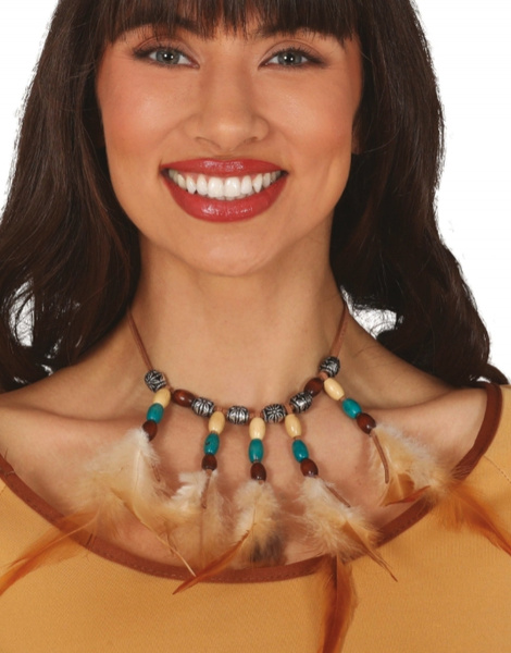 Collar Plumas Indio/a