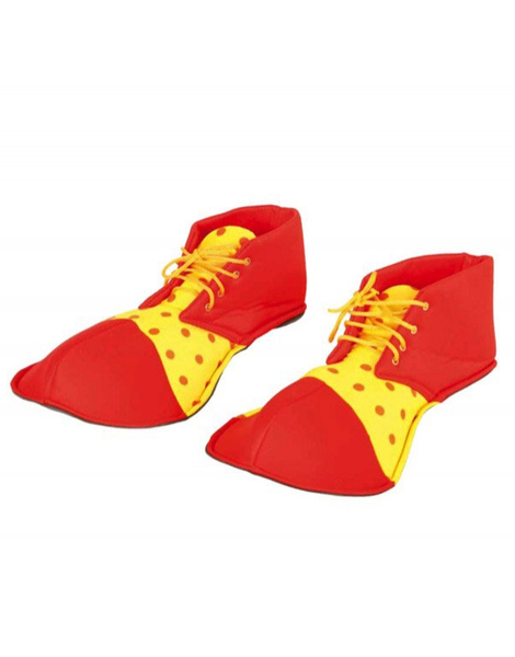 Zapatos Payaso rojo-amarillo infantil