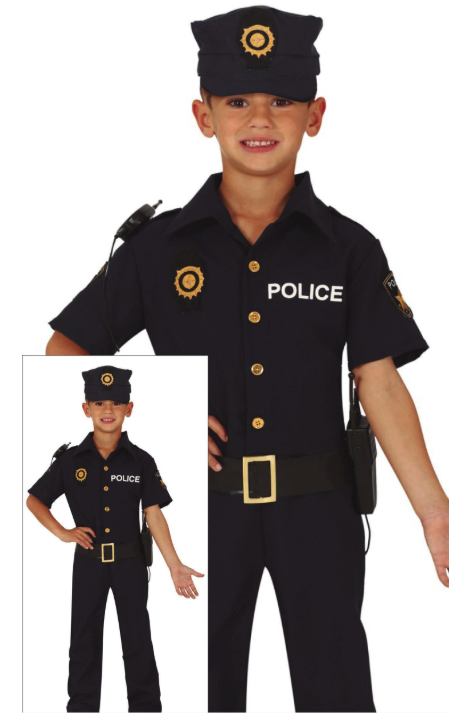 Disfraz Policía infantil