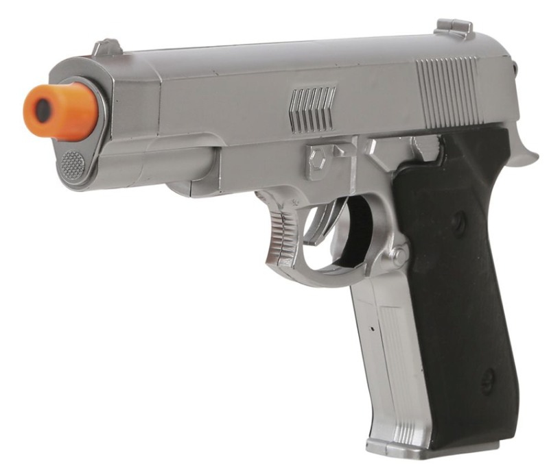 Pistola plata 24 cms