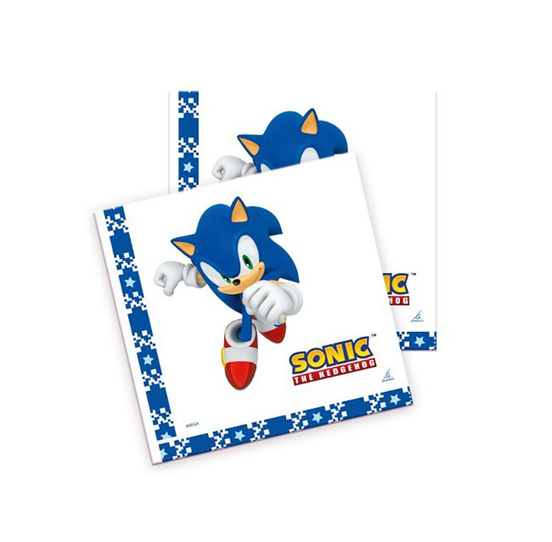 Servilletas Sonic 20uds.  33x33cm