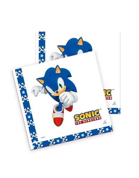 Servilletas Sonic 20uds.  33x33cm