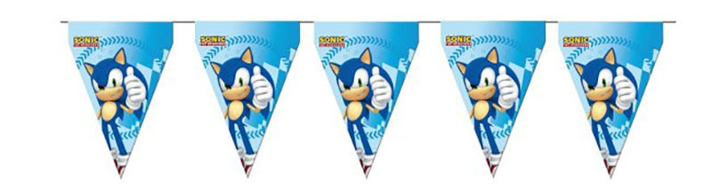 Banderín  Sonic  300 cms.