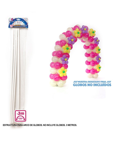 Arco de globos 3 metros