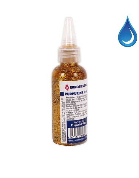 Purpurina en gel 60 gr. colores